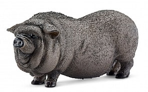 Игровая фигурка – Вьетнамская вислобрюхая свинья, 7,5 см (Schleich, 13747k)