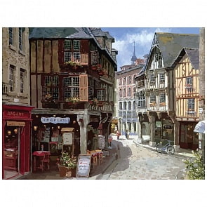 Раскраски по номерам - Картина «Динар. Марокко», 40 х 50 см. (Белоснежка, 628-AB)