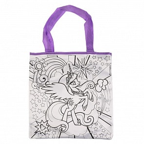 Сумочка для росписи с фломастерами и стразами – My Little Pony (MultiArt, ST-046-MLP)