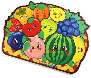 Пазл-головоломка деревянная Фруктики (Woodland, 137110)