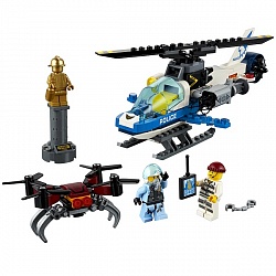 Конструктор Lego City Police - Воздушная полиция: погоня дронов (Lego, 60207-L) - миниатюра