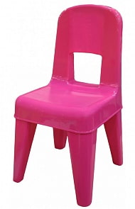 Стул детский - Я расту, розовый (Littel Angel, LA4511РЗ)