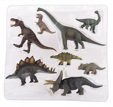 Набор динозавров №3, 8 фигурок 