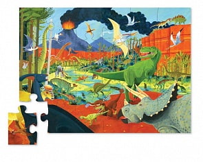 Пазл - Вулкан, 24 детали (Crocodile Creek, 3238-8)