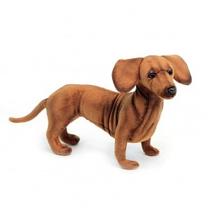 Мягкая игрушка – Такса стоящая, 42 см (Hansa, 6420)