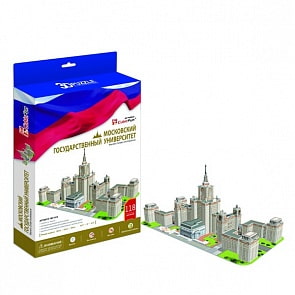 Объёмный пазл серии Россия Московский Государственный Университет (Cubicfun, MC161h)
