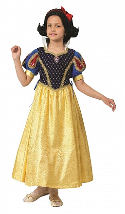 Костюм карнавальный для девочек – Принцесса Белоснежка, размер 116-60 
