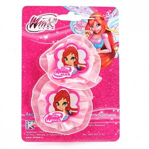 Набор из 2-х резинок для волос «Винкс» (Играем вместе, WR-WX-04sim)