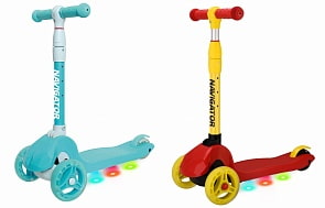 Самокат Navigator, свет в деке (Navigator, Т14770)