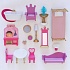 Кукольный домик - Розовый замок  - миниатюра №13