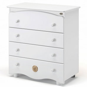 Детский комод – Nuovita Grazia, bianco/белый (Nuovita, сGRA_1064)