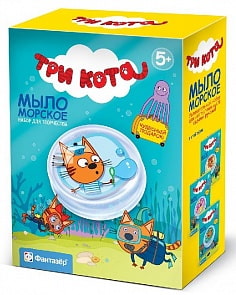 Мыло морское - Три кота. Коржик (Фантазер, 405104ФН)