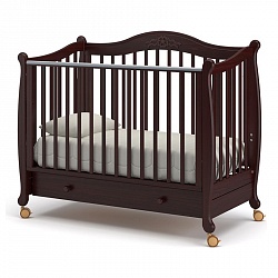 Кровать детская Гандылян К-2002-20 Моника, махагон (Gandylyan, GAN-К 2002-20_махагон) - миниатюра