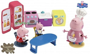 Кухня Пеппы + Бабушка, Пеппа и Джордж (Toy Options,15560)