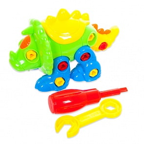Конструктор - Динозавр, 3 вида (Abtoys, PT-00489)