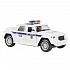 Модель – Бронемашина полиция, инерционная, открываются двери, белый, 12 см  - миниатюра №4