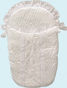 Конверт на выписку - Нежность, 7 предметов, белый (Золотой Гусь, 11151-z)