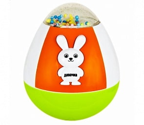 Неваляшка - Веселый кролик (Жирафики, 939499)