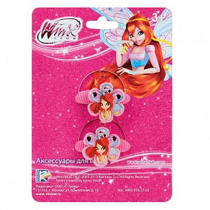 Набор из 2-х резинок для волос «Винкс» (Играем вместе, WR-WX-01sim)