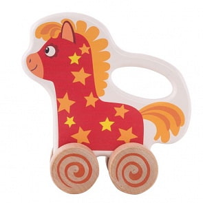 Каталка – Лошадка Иго-го. Деревяшки (Деревяшки, 18WRT05H)