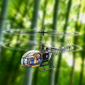 Радиоуправляемый вертолет LAMA 5. Полное пропорциональное радиоуправление, четыре канала. 2,4G (E-Sky, DZ3000B)