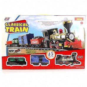 Железная дорога с дымом (B913785)