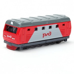 Поезд металлический, 7 см (Технопарк, SB-13-16WB)