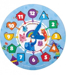 Часы-сортер - Деревяшки (Деревяшки, 20WW02S)