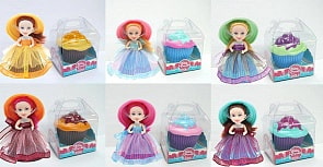 Куколка-капкейк, в индивидуальной подарочной упаковке (PlayMind, 39185B)