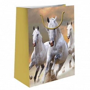 Пакет подарочный - Кони (Росмэн, 26635ros)