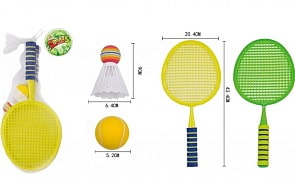 Набор ракеток с воланом и мячом (Т14556)