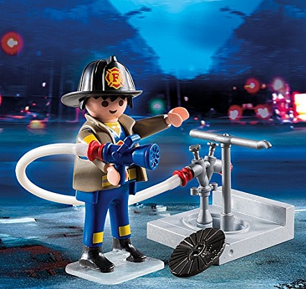 Экстра-набор: Пожарник с гидрантом 