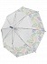 Зонт-трость – Тропические Листья с 3D эффектом, синий  - миниатюра №2