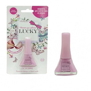 Лак цвет светло-розово-сиреневый № 038 (Lucky , Т11176)