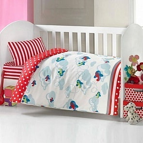 КПБ из 3 предметов UPS PUPS Самолёт (красный)