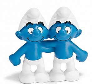 Фигурка Смурфик - Гномы Близнецы (Schleich, 20722k) Фигурка Смурфик - Гномы Близнецы (Schleich, 20722k)