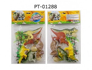 Набор из серии Юный натуралист - Фигурки динозавров с аксессуарами (Abtoys, PT-01288)
