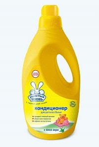 Кондиционер Ушастый нянь с алоэ вера, для детского белья, 2 л (Невская косметика, 03545К)