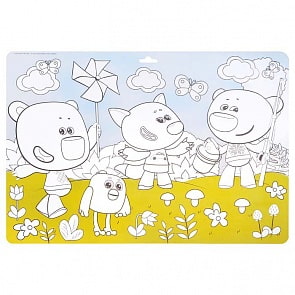 Коврик для раскрашивания – Ми-Ми-Мишки. На прогулке (Origami, 04818)