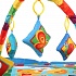Детский игровой коврик - Лесная полянка, с мягкими игрушками на подвеске  - миниатюра №2