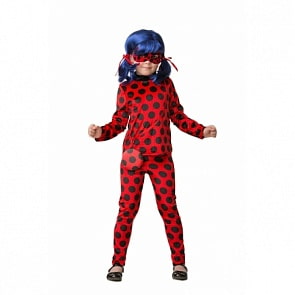 Карнавальный костюм для девочек – Леди Баг, блуза и брюки, размер 128-64 (Батик, 498-128-64)