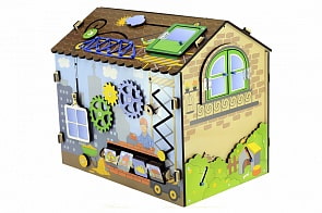 Бизиборд деревянный Юный строитель (Paremo, PE720-197)