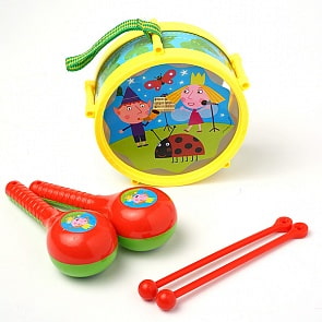 Барабан и маракасы из серии Бен и Холли (Росмэн, 32685ros)