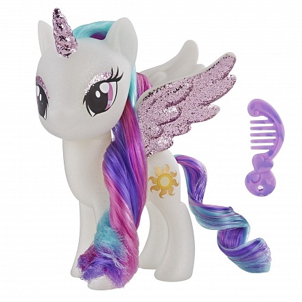 Фигурка My Little Pony с разноцветными волосами - Принцесса Селестия 