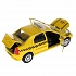 Металлическая инерционная машина - Renault Logan Такси, масштаб 1:43, со светом и звуком  - миниатюра №4