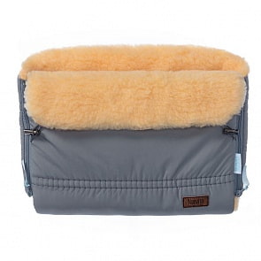 Муфта меховая для коляски Nuovita Alpino Pesco Grigio/Серый (Nuovita, NUO-mALPP_1922)