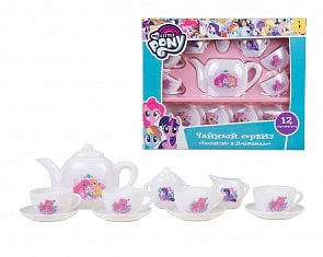 Чайный сервиз из серии Мой маленький пони, 12 предметов (Росмэн, 34964)