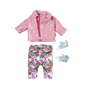Одежда для куклы Baby born – Набор для скутериста (Zapf Creation, 825-259)