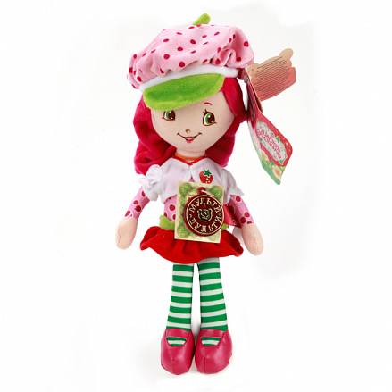 Мягкая кукла – Земляничка, 25 см 