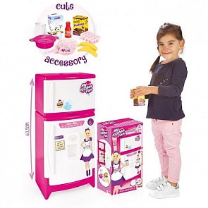 Игрушечный холодильник с аксессуарами, звук (Dolu, DL_4304)